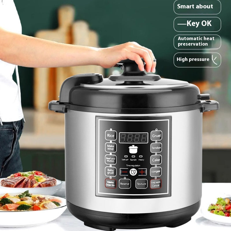 5L Intelligent Multi Function Pressure Cooker With Timer For Household Use