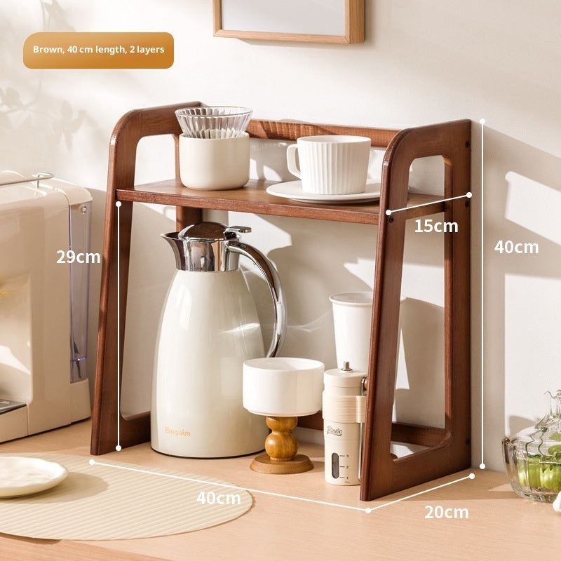 Countertop Multifunctional Kitchen Storage Rack Organizer For Home Use