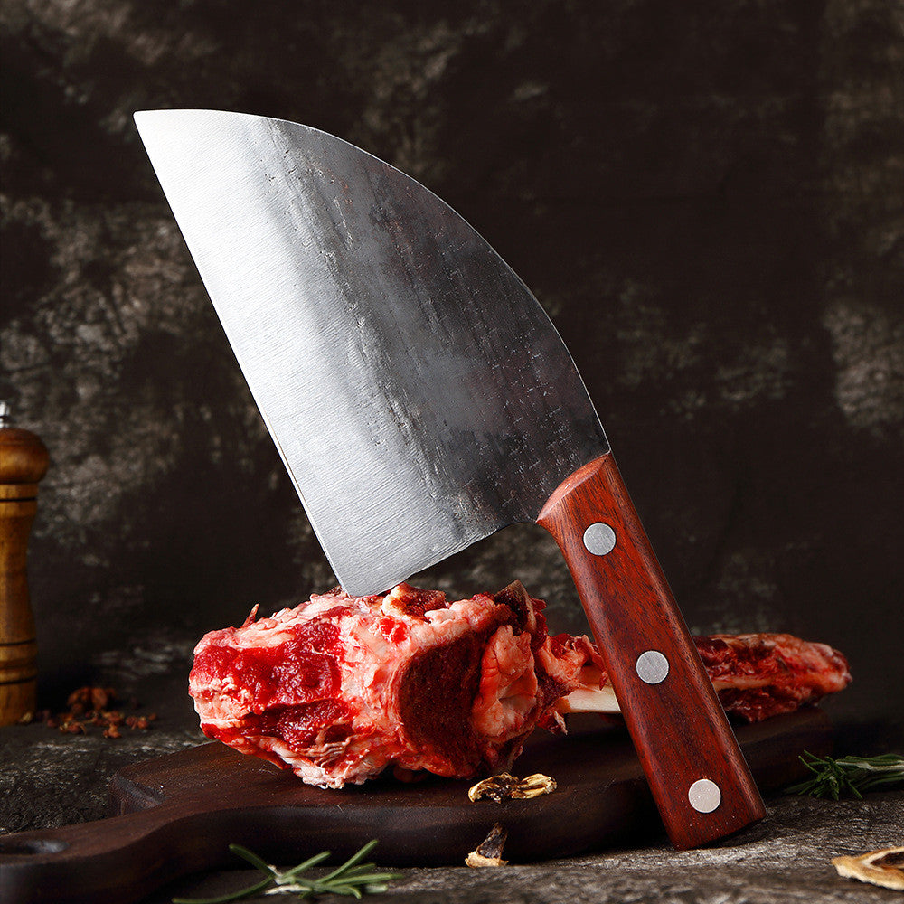 Manganese Steel Kitchen Knife For Professional Food Preparation Cutting