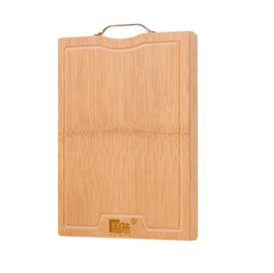 Carbonized Whole Bamboo Kitchen Cutting Board Durable Natural Style
