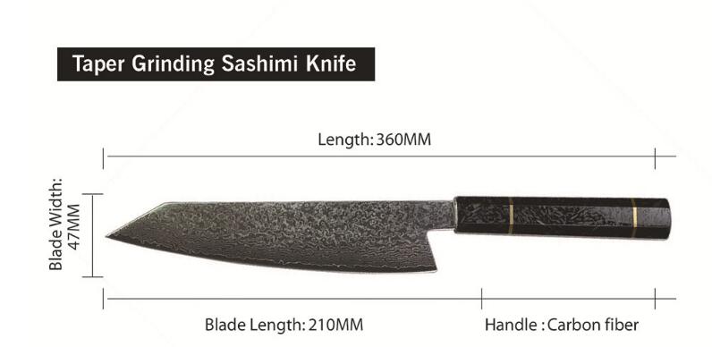 Patterned Kitchen Knife Decorative Stainless Steel Cooking Knife