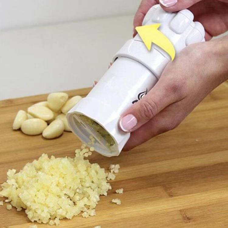 Mini Multi Purpose Manual Garlic Press Kitchen Gadget For Easy Crushing