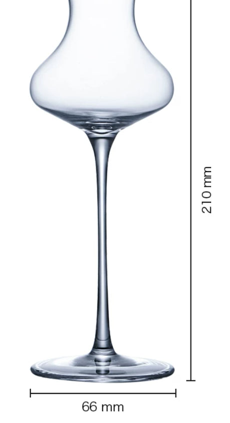 Lead Free Crystal Aroma Glass For Elegant Beverage Serving