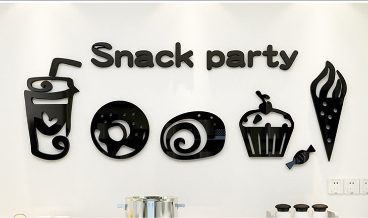 Cute Minimalist Kitchen Wall Sticker Decoration For Home Interiors