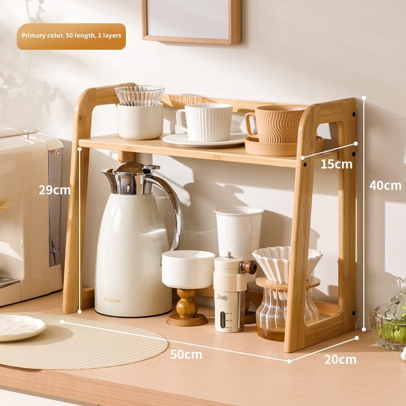 Countertop Multifunctional Kitchen Storage Rack Organizer For Home Use