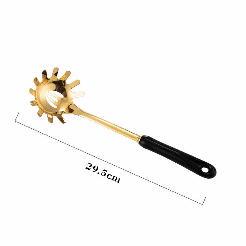 Nordic Stainless Steel Spatula With Elegant Ceramic Handle