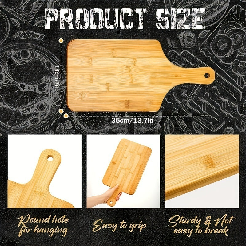 Bamboo Pizza Cutting Board For Household Kitchen Use
