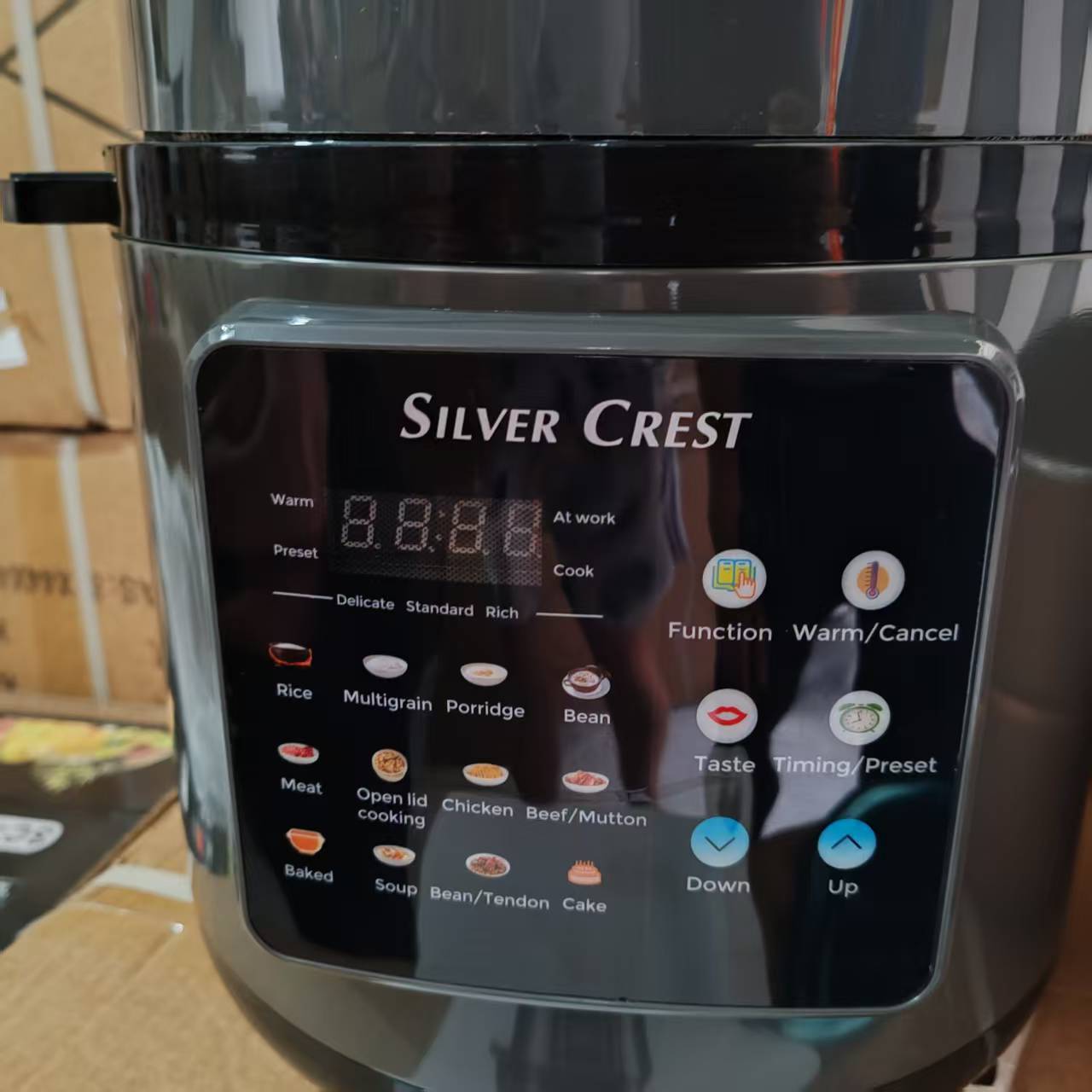 6L Automatic Electric Pressure Cooker For Multifunctional Stew Cooking