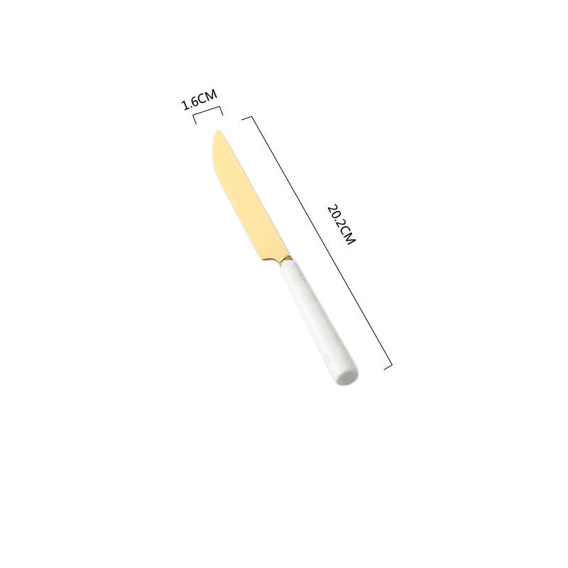 Western Tableware Cutlery Set For Elegant Dining Use