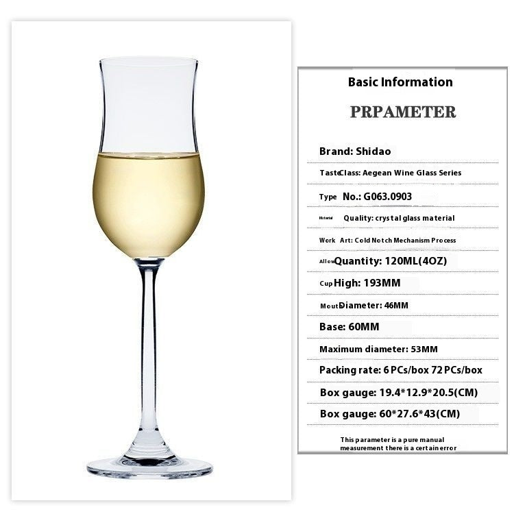Crystal Tulip Dessert Glass For Elegant Beverage Serving