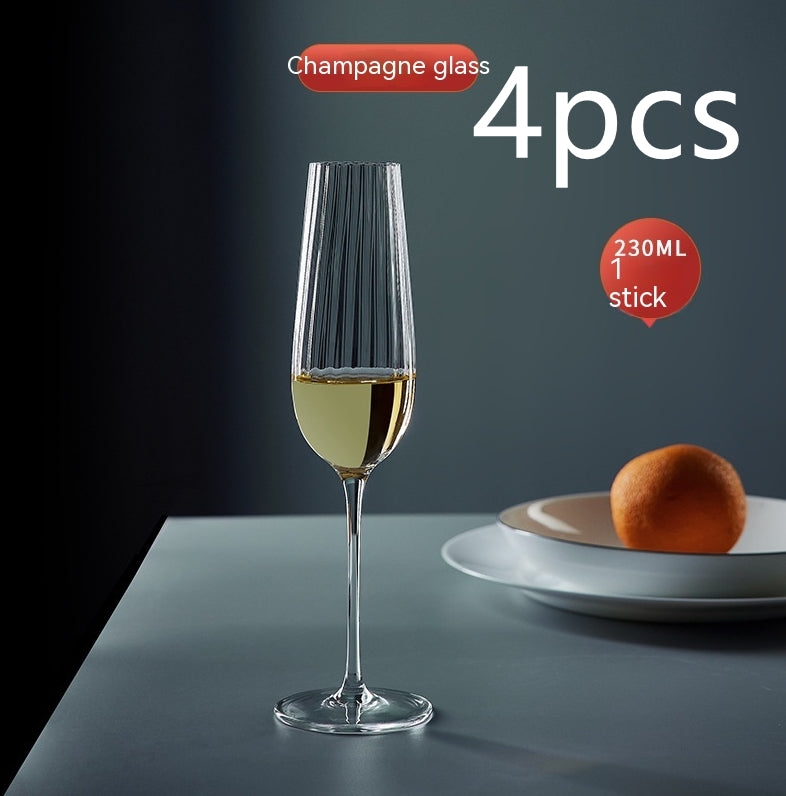 Rainbow Crystal Glass For Elegant Beverage Serving