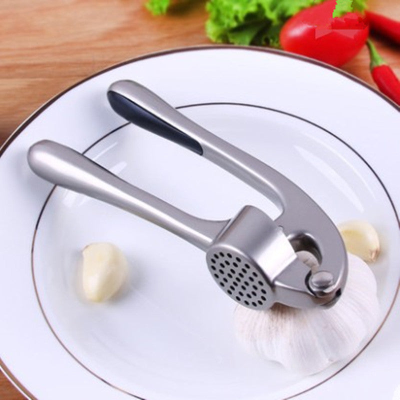 Manual Garlic Press Kitchen Gadget For Easy Mashing And Crushing