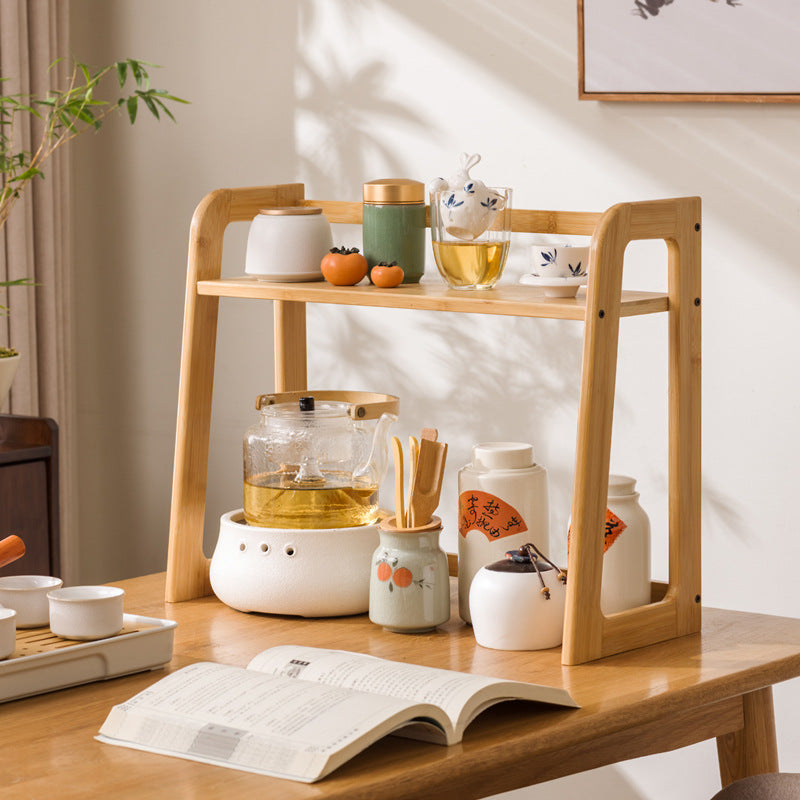 Countertop Multifunctional Kitchen Storage Rack Organizer For Home Use