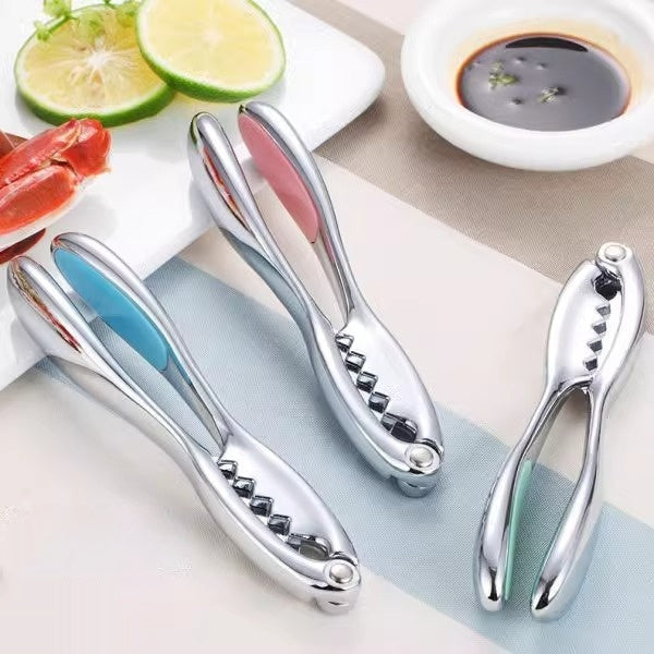 Household Zinc Alloy Crab Splitting Kitchen Gadget For Seafood Preparation