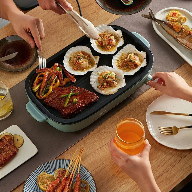 Multi Functional Fish Grill And Cooking Pot For Outdoor Use