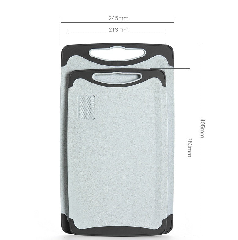 Wheat Straw Fruit Cutting Board Lightweight Kitchen Chopping Board