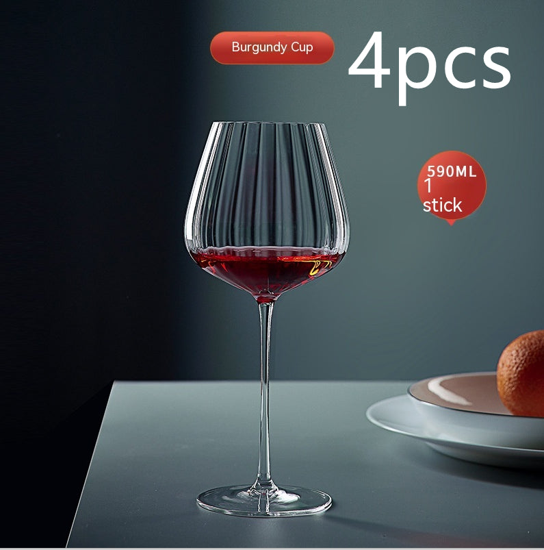 Rainbow Crystal Glass For Elegant Beverage Serving
