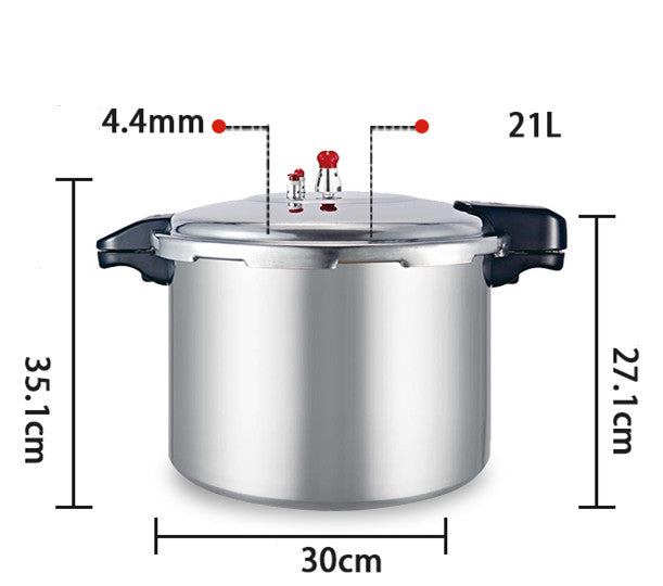 Thickened Explosion Proof Pressure Cooker For Gas And Induction Use