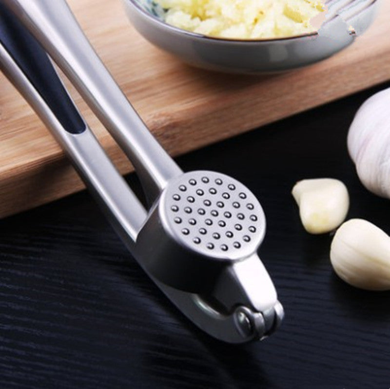 Manual Garlic Press Kitchen Gadget For Easy Mashing And Crushing