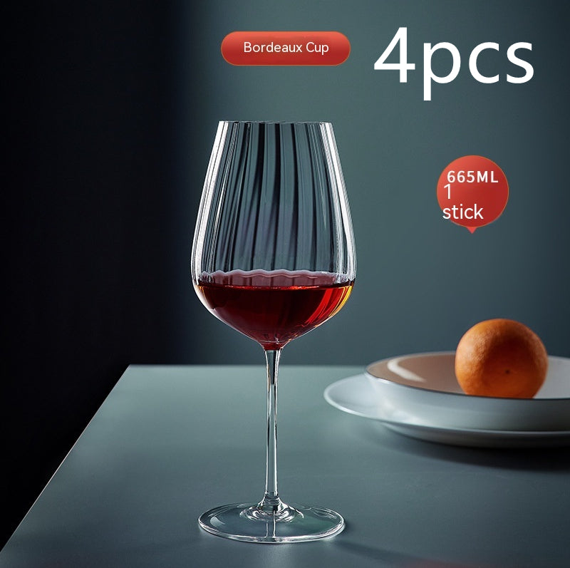 Rainbow Crystal Glass For Elegant Beverage Serving