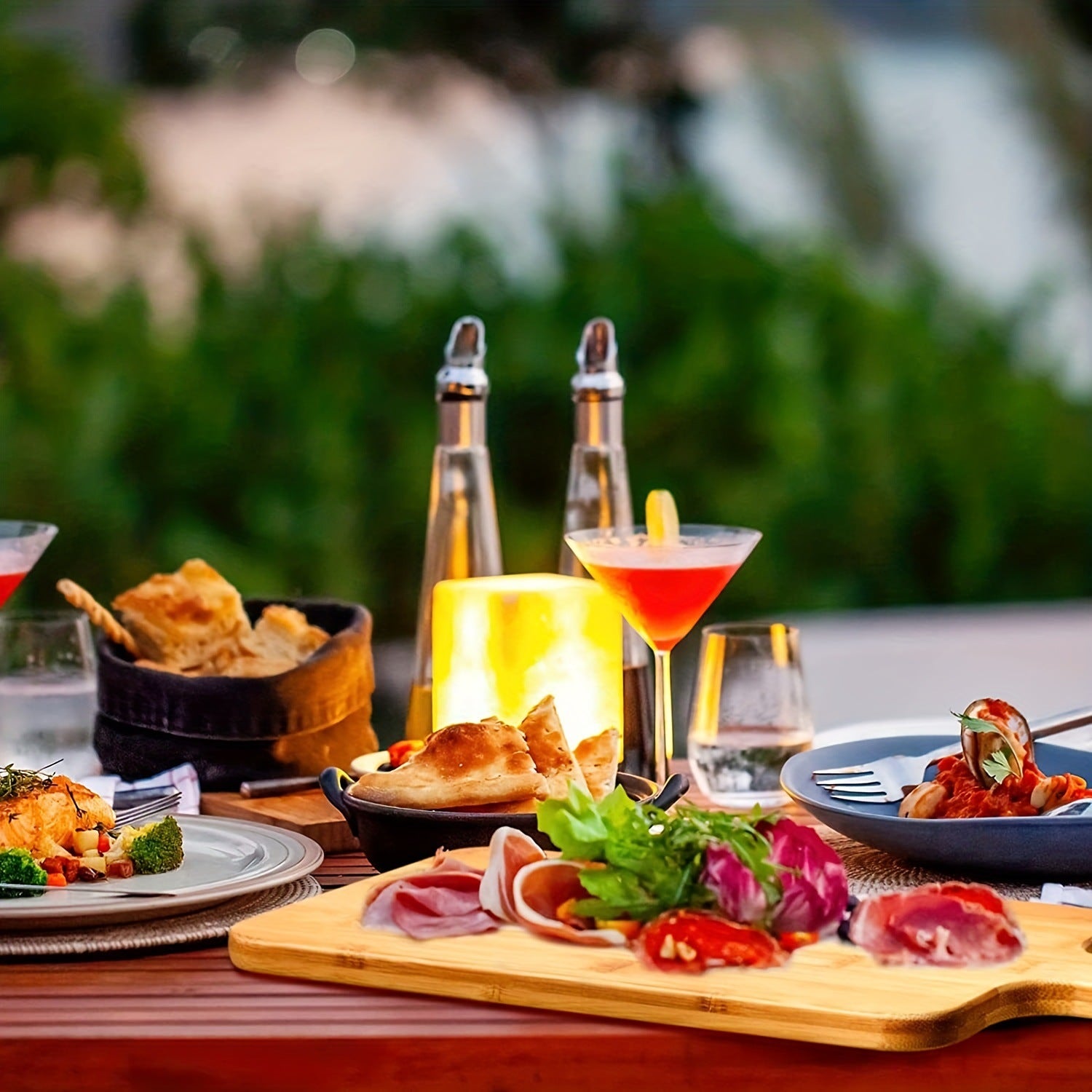 Bamboo Pizza Cutting Board For Household Kitchen Use