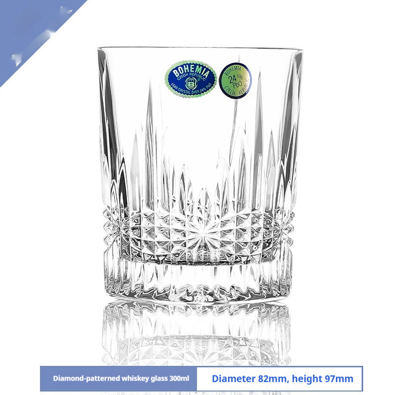 Crystal Creative Drinking Glass For Home Beverage Serving