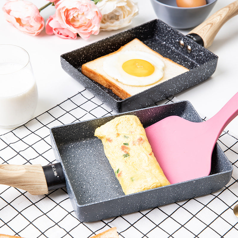 Japanese Tamagoyaki Egg Roll Frying Pan Rectangular Non Stick Pan