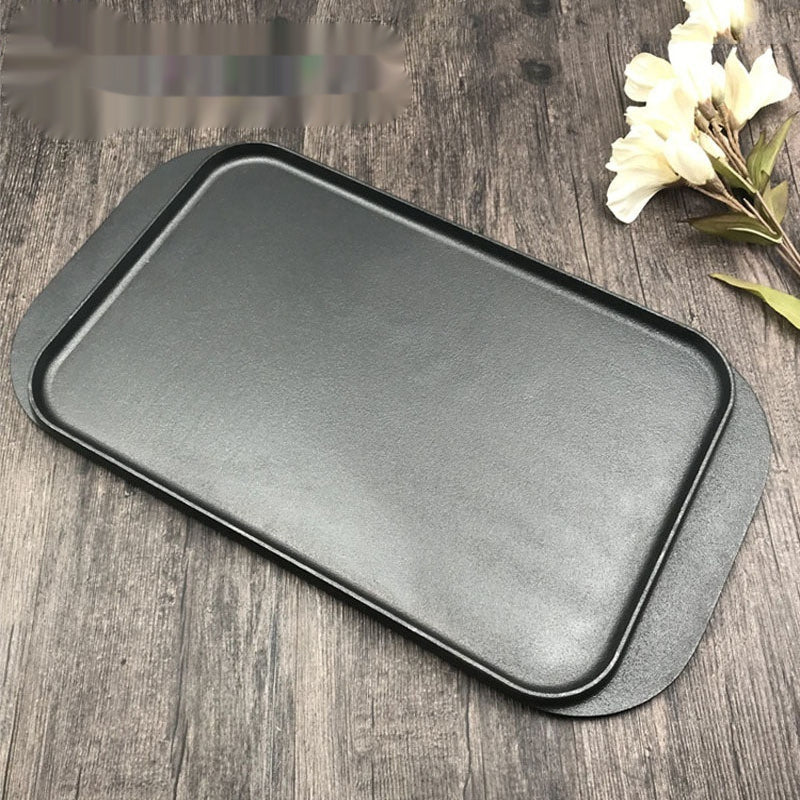 Double Sided Cast Iron Griddle For Cooking Use