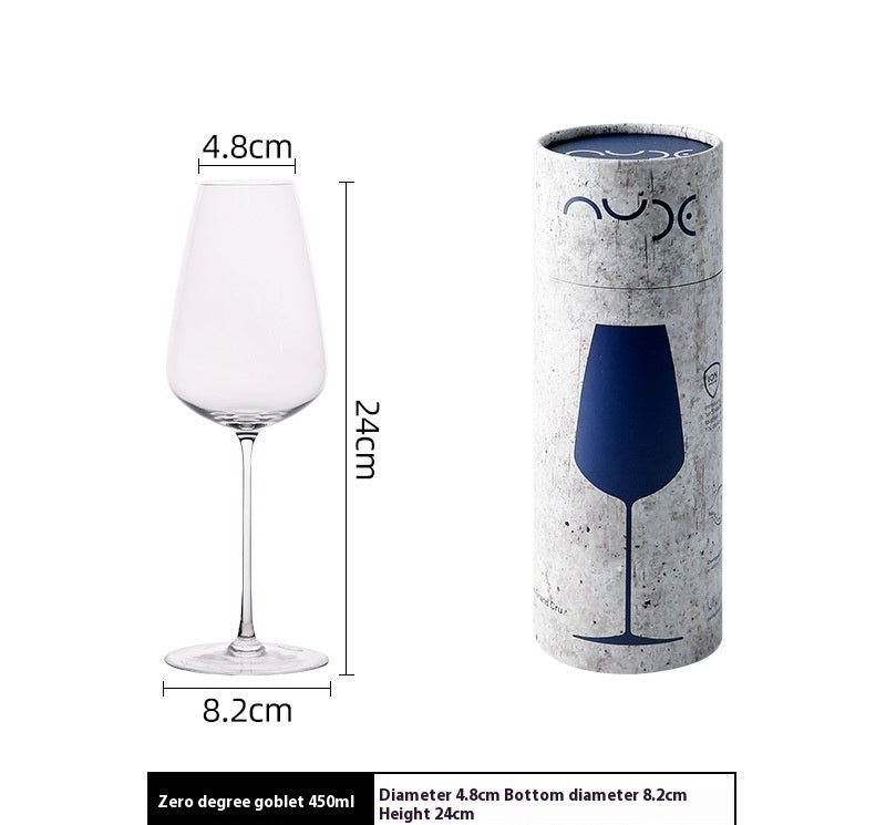 Ultra Thin Crystal Goblet For Elegant Beverage Serving