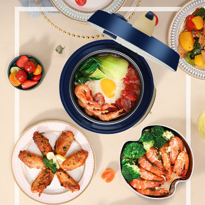 Mini Nonstick Electric Rice Cooker With Large Capacity Design