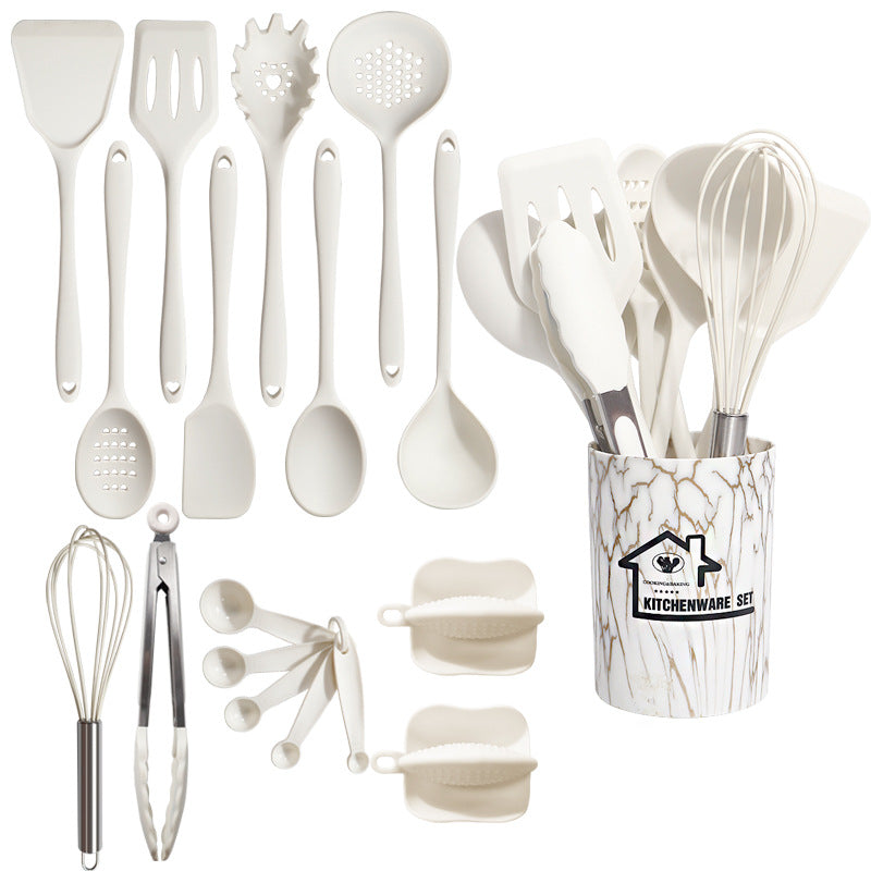 Household Food Grade Silicone Kitchen Utensil Cooking Set