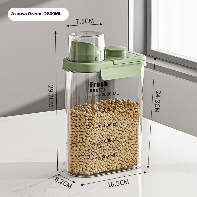 Handheld Sealed Kitchen Storage Jar Box For Food Preservation