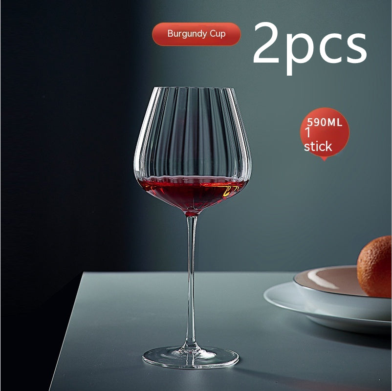Rainbow Crystal Glass For Elegant Beverage Serving