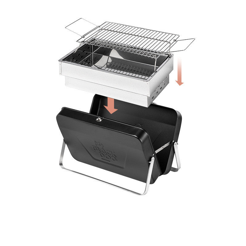 Portable Folding Outdoor BBQ Grill For Household Use