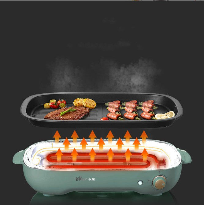 Multi Functional Fish Grill And Cooking Pot For Outdoor Use