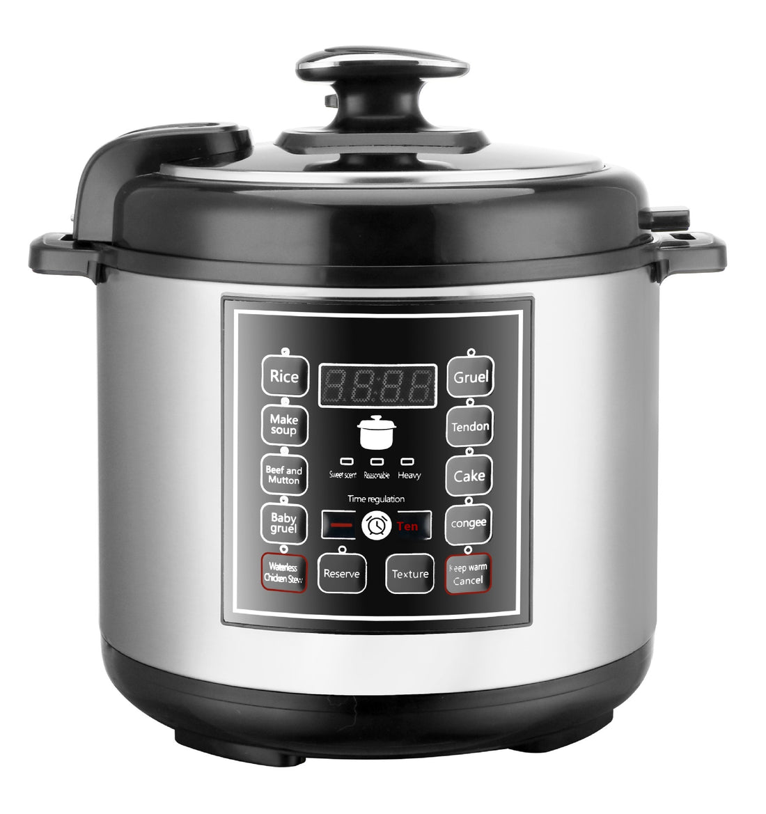 5L Intelligent Multi Function Pressure Cooker With Timer For Household Use