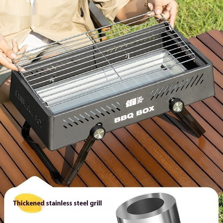 Stainless Steel Outdoor BBQ Grill For Household Use