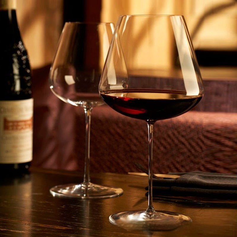 Ultra Thin Crystal Goblet For Elegant Beverage Serving