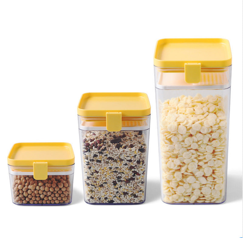 Household Kitchen Sealed Storage Jar Container With Airtight Lid