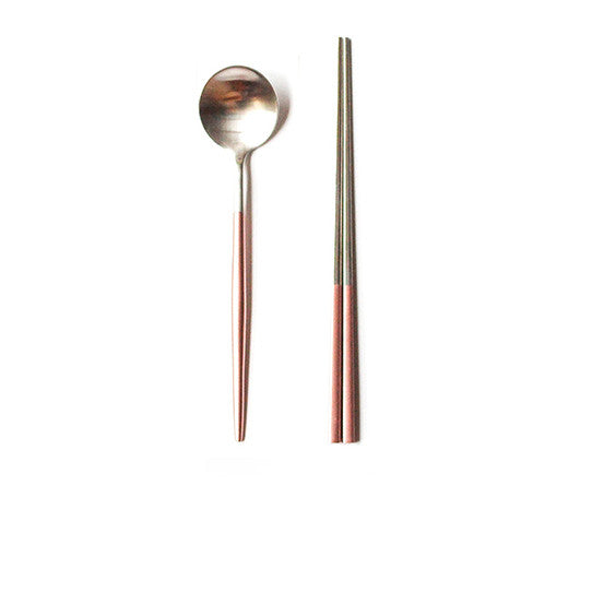 Stainless Steel Cutlery Set Household Dining Utensil Set