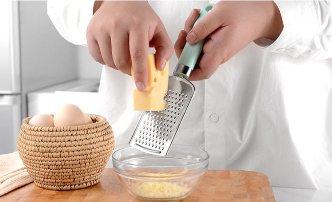 Creative Stainless Steel Kitchen Utensils With Durable Plastic Handles