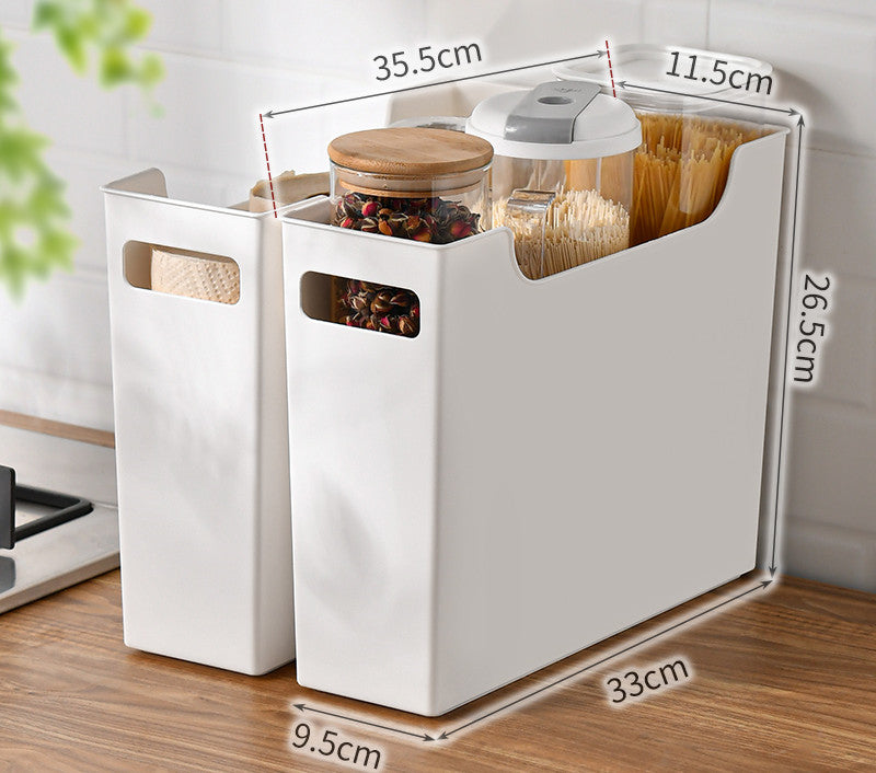 Kitchen Cabinet Organizer Storage Box For Neat Space Saving