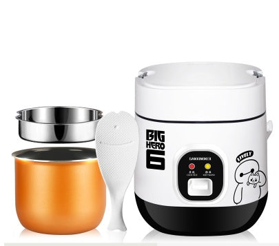 Mini Automatic Rice Cooker For Single Person Steaming Cooking Use