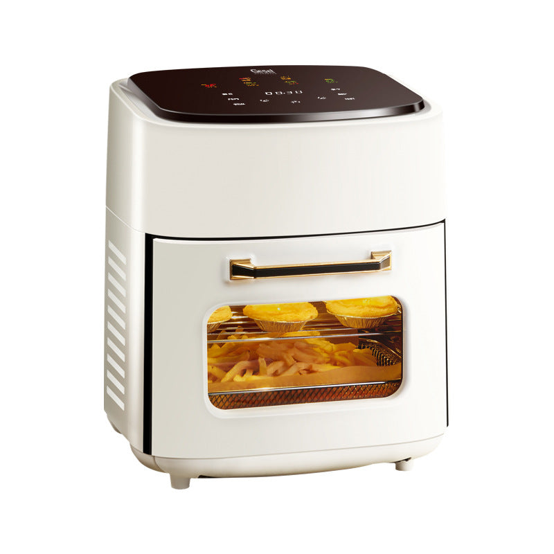 Stainless Steel Air Fryer With Modern Stylish Compact Design