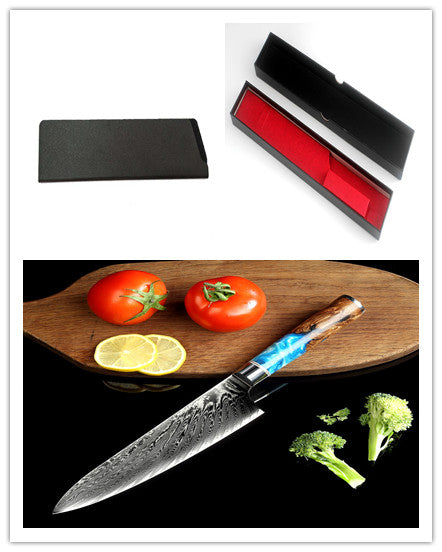 Patterned Kitchen Knife Decorative Stainless Steel Cooking Knife