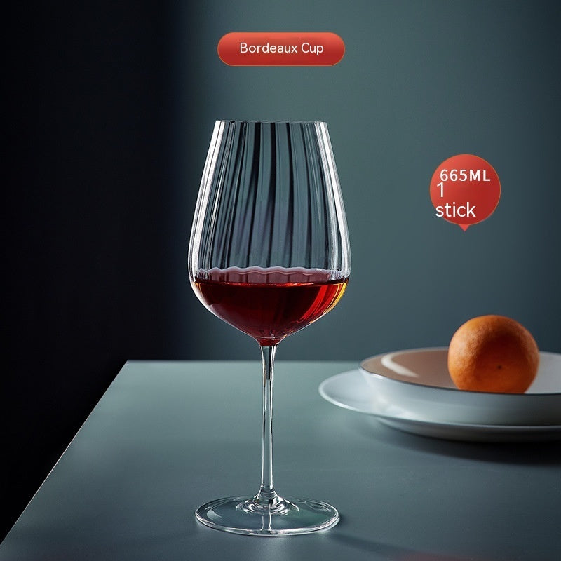 Rainbow Crystal Glass For Elegant Beverage Serving