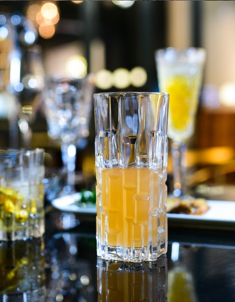Crystal Glassware Set For Elegant Home Dining And Serving