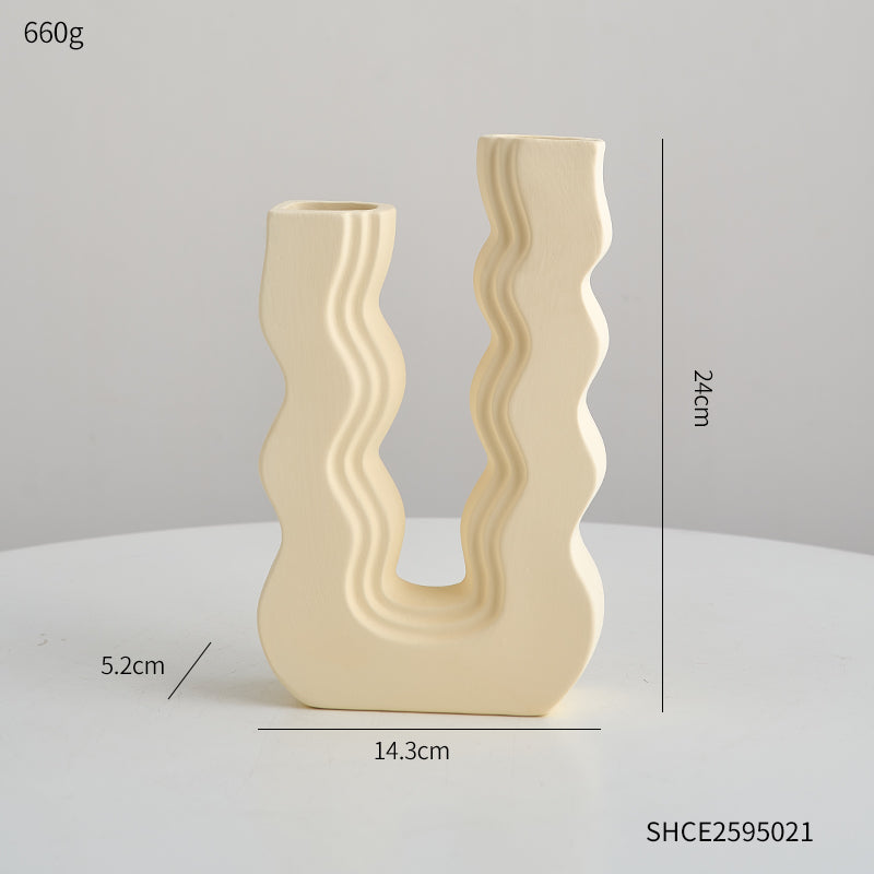 Modern Simple Vase Decoration For Elegant Home Interior Display