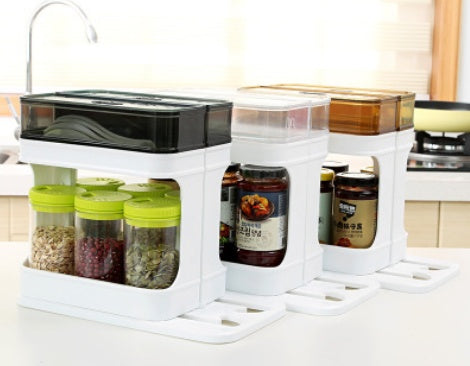 Plastic Storage Box For Kitchen And Bathroom Organization