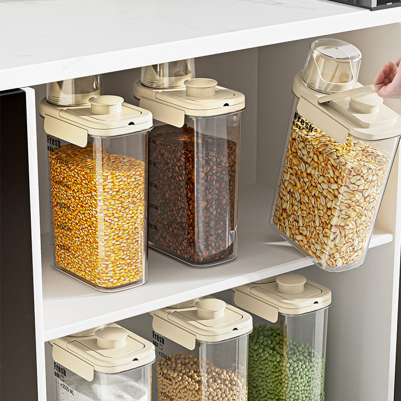 Handheld Sealed Kitchen Storage Jar Box For Food Preservation